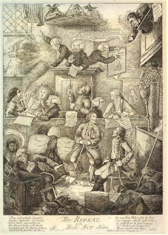The repeal of the Test Act a Vision (BM Y,10.125)