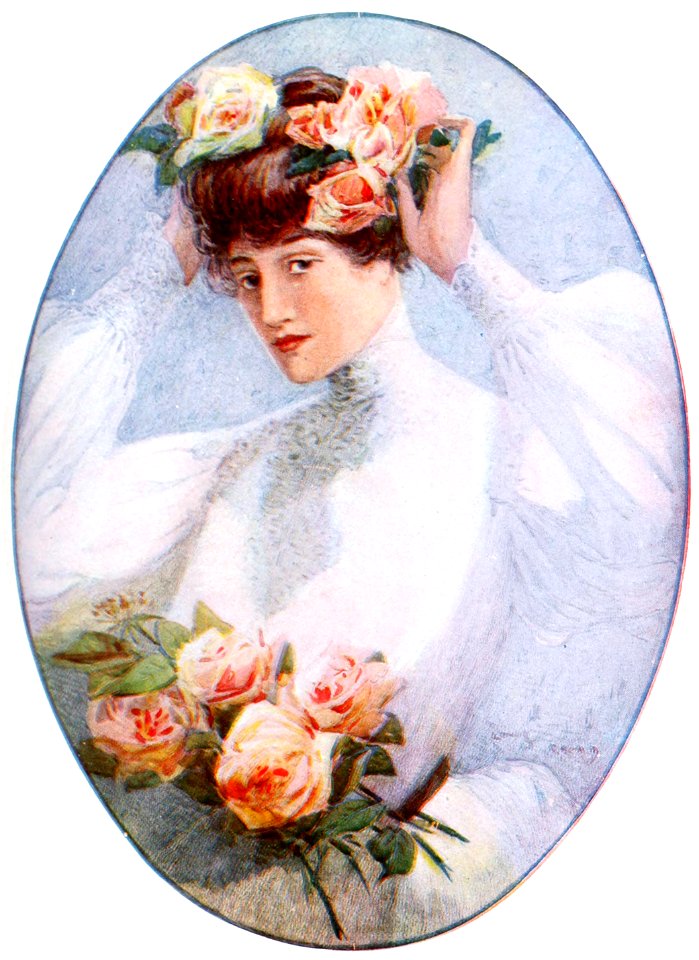 The Rose Maiden by Louis Rhead