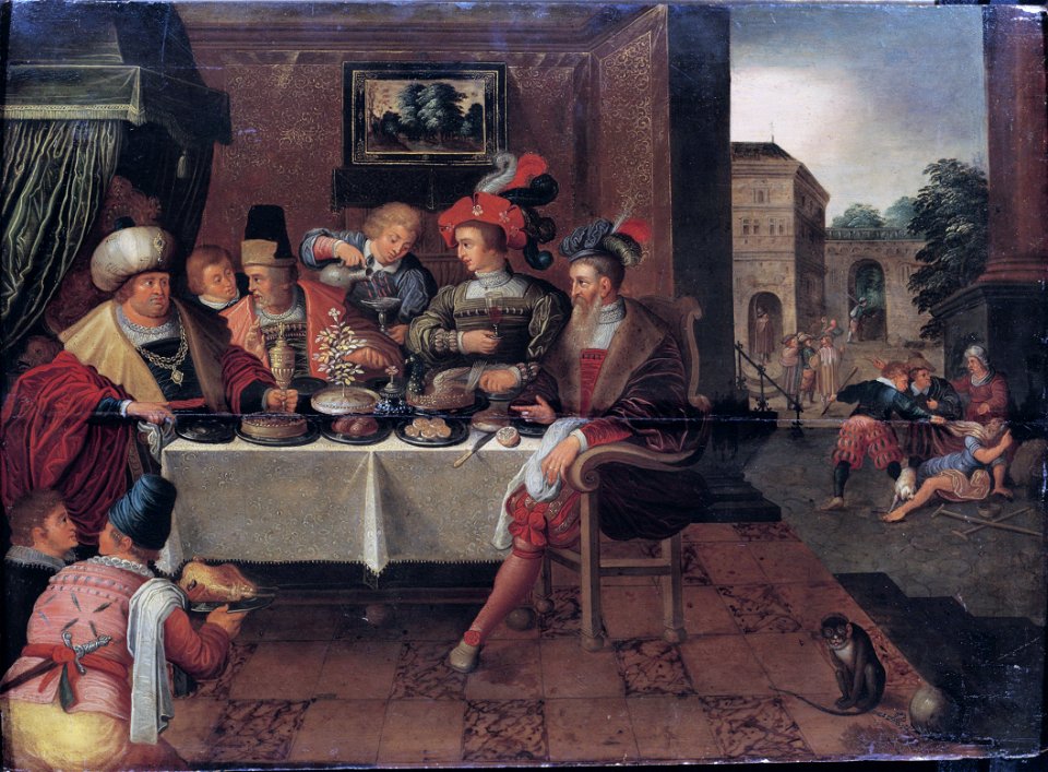 The Rich Man and Lazarus - Nationalmuseum - 17432FXD