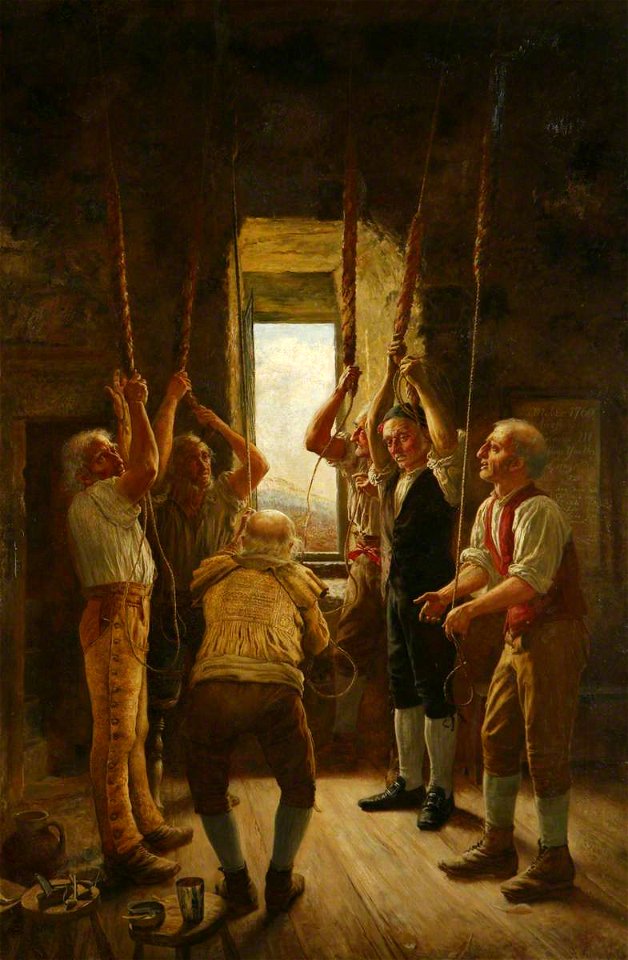 The Ringers of Launcells Tower - Frederick Smallfield