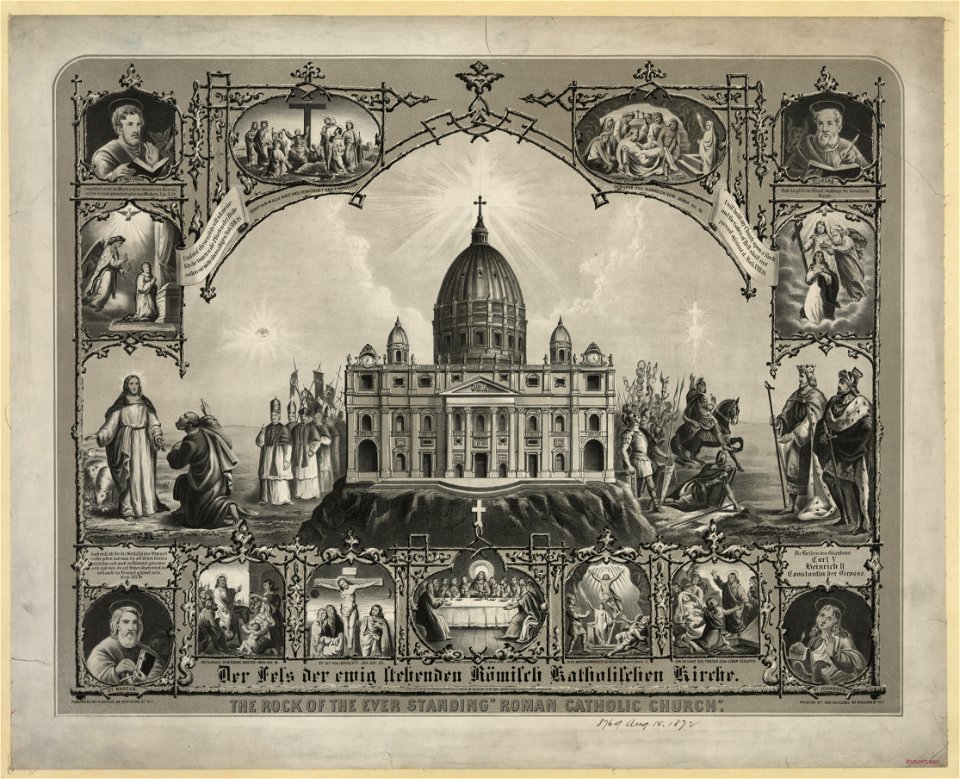 The rock of the ever standing Roman Catholic Church LCCN2006680104