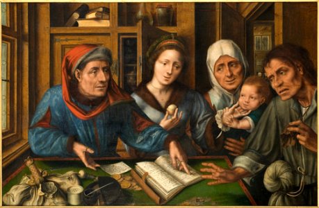 The Rent Receiver's Office (Jan Massys) - Nationalmuseum - 17508
