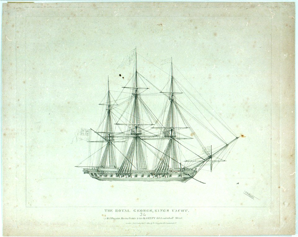 The Royal George King's Yacht 34 RMG PU6499
