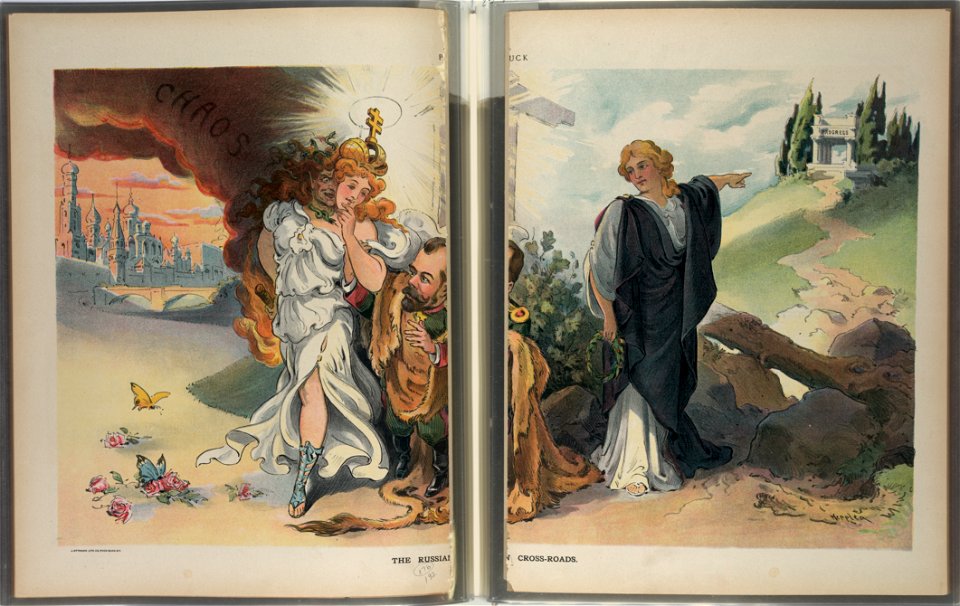 The Russian cross-roads - Keppler. LCCN2011645598