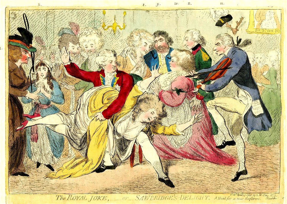 The Royal joke,- or- Sawbridge's-delight. (BM J,4.108)