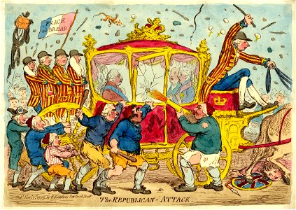 The Republican attack. (BM 1868,0808.6466)