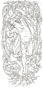 The Sacrifice of Odin by Frølich