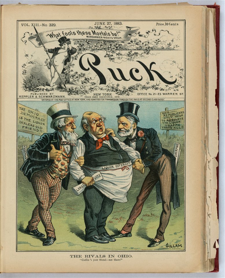 The rivals in Ohio - Gillam. LCCN2012645485