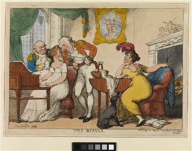 The Rivals (caricature) RMG PZ9839