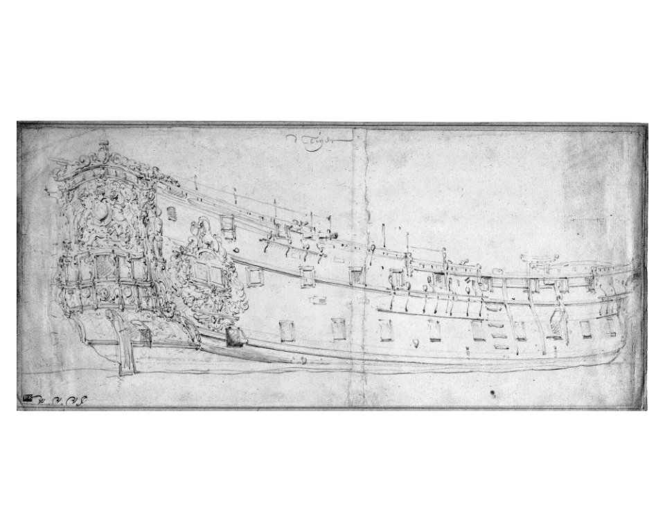 The Robert F. Stockton, afterwards New Jersey. Captn. Ericsson, 1839 RMG 1106