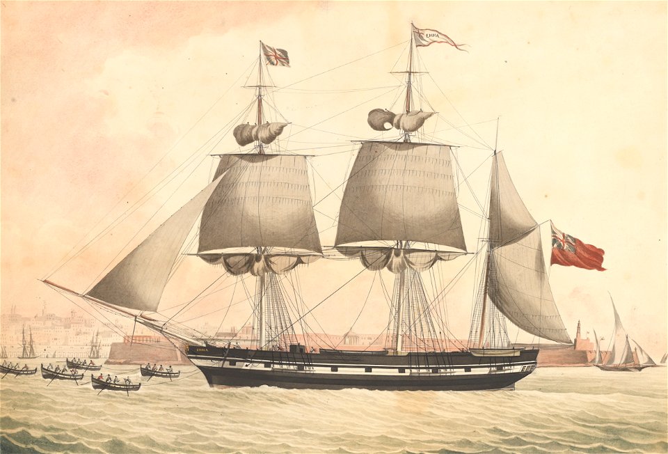 The sailing ship Emma RMG PY8492