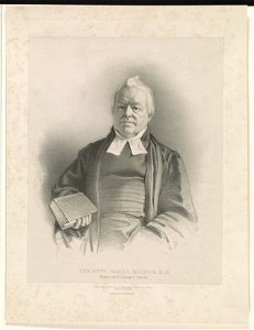 The Rev'd James Milnor D.D. rector of St. George's Church - drawn on stone by G.B. Black from a photogenic miniature by Gurney ; printed by C. Hullmandel. LCCN2012645522