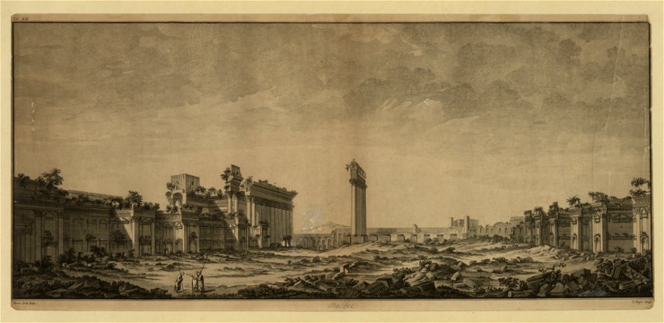 The ruins of Balbec) - Borra Arch delin. ; T. Major sculp LCCN2013645305