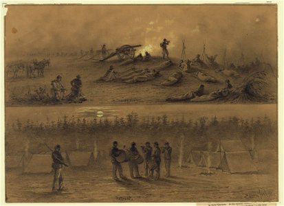 The reveille on the line of battle LCCN2004661525