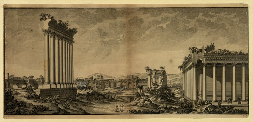 The ruins of Balbec) - Borra Arch delin. ; T. Major sculp LCCN2013645306