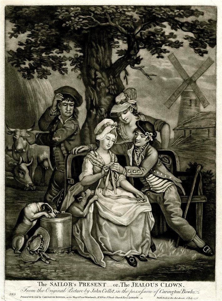 The Sailor's Present - or, the Jealous Clown (BM 2010,7081.3209)
