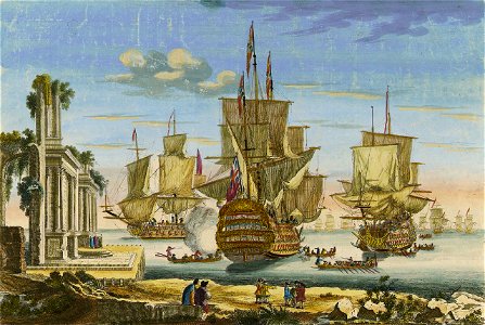 The Royal Sovereign a first rate ship carrying 100 Guns and 850 Men (PAG6957)