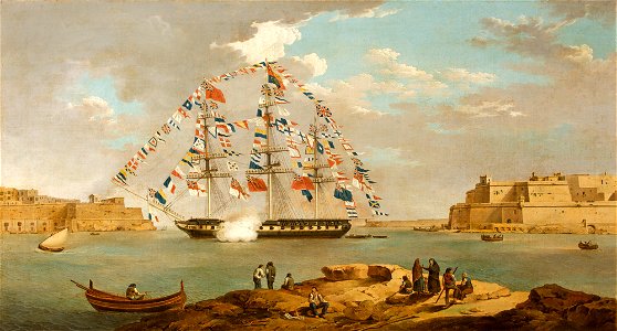 The Royal Yacht, Valetta Harbour, Malta, by Anton Schranz NTI MPH 724351