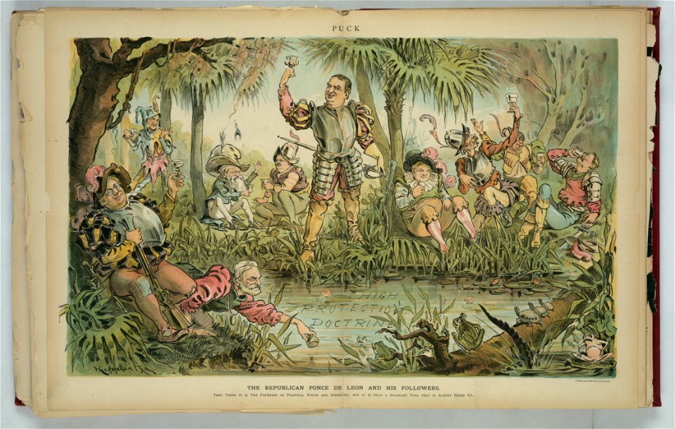 The Republican Ponce de Leon and his followers - Keppler, Jr. LCCN2012648753