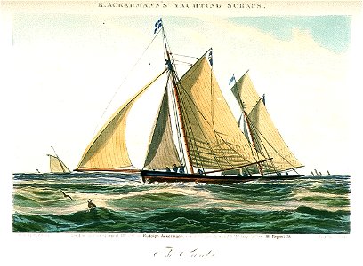 The Secret R. Ackermann's Yachting Scraps RMG PU6565