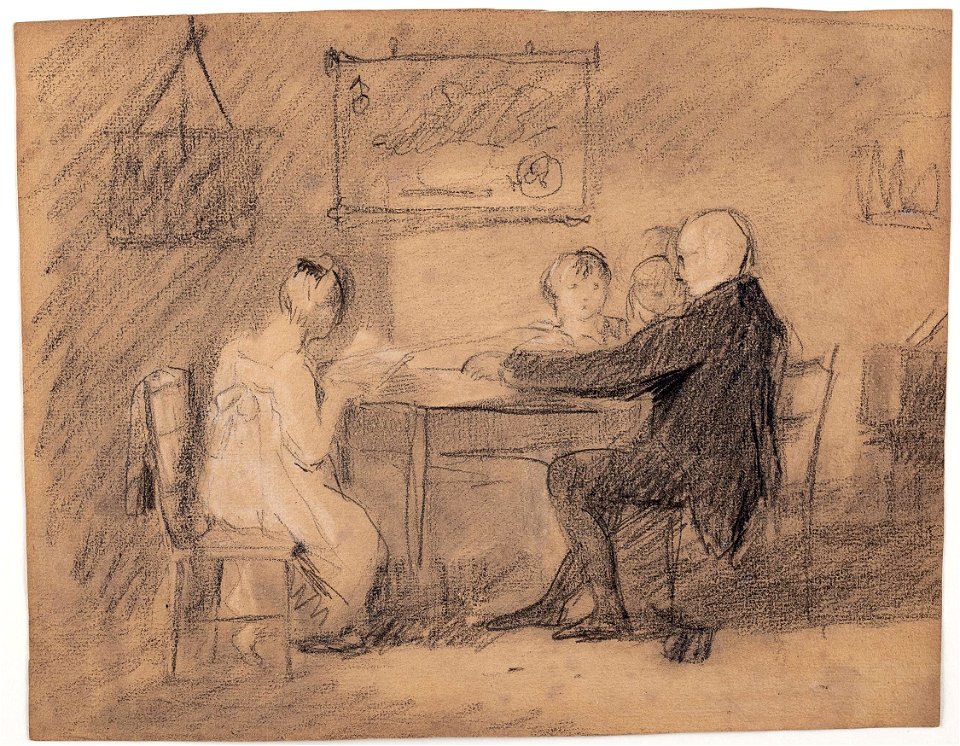The School Room - Anon-c1820-70027