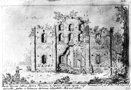 The ruins of the church, supposedly the Fedor of Tyrone by Westerveld (1)