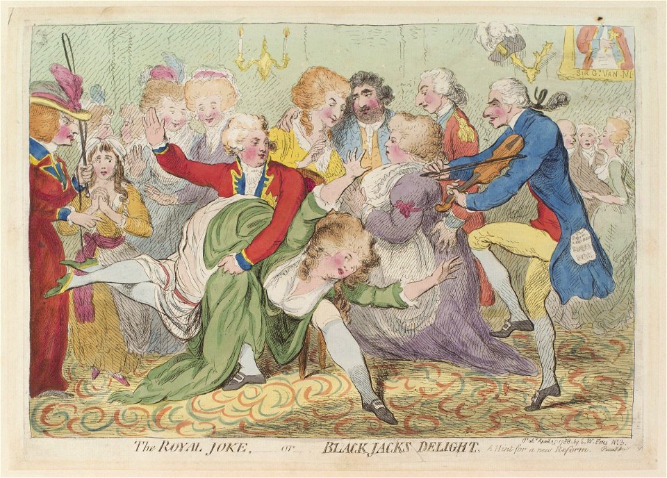 The royal joke, - or - black jacks delight by Samuel William Fores
