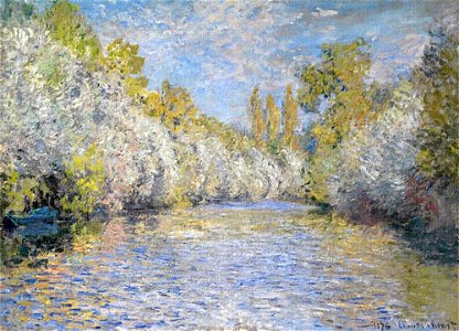 The river yerres near montgeron monet w 423