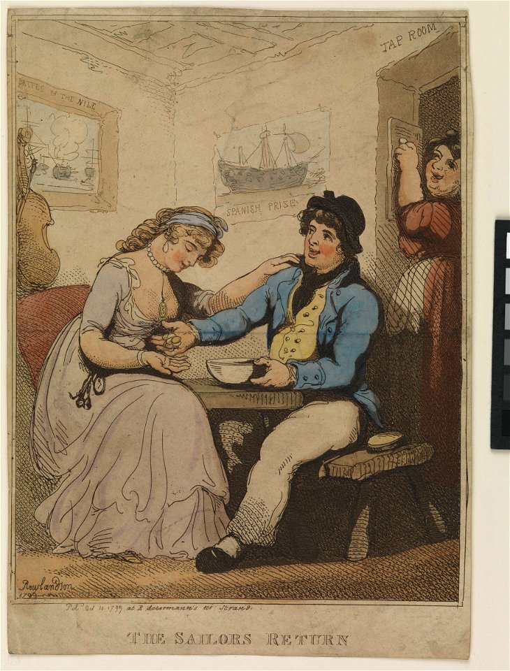The Sailor's Return (caricature) RMG PU4768