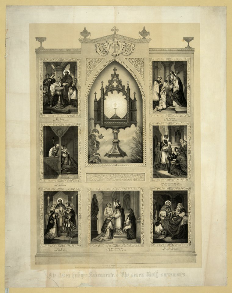 The seven holy sacraments LCCN2003689310