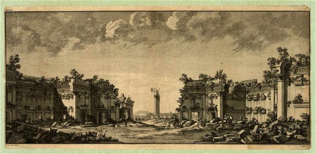 The ruins of Balbec) - Borra Arch delin. ; T. Major sculp LCCN2013645304