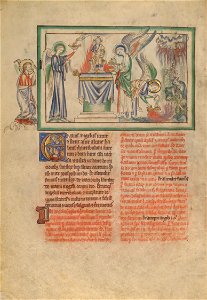 The Seventh Seal- An Angel Censing an Altar and Pouring the Censer over the Earth - Google Art Project
