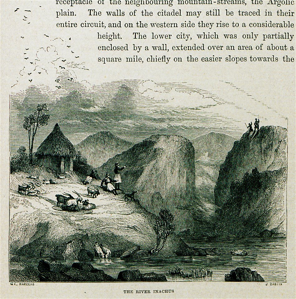 The river Inachus - Wordsworth Christopher - 1882