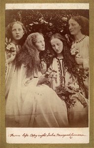The Rosebud Garden of Girls by Julia Margaret Cameron