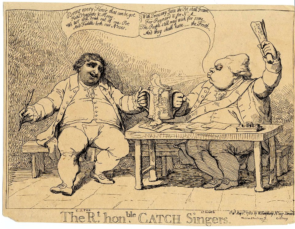 The Rt Honble catch singers. (BM 1868,0808.4997)