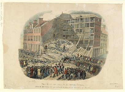 The ruins of Phelps & Peck's store LCCN2003674664
