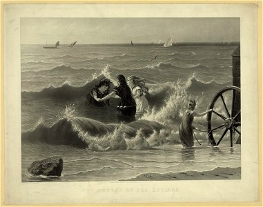 The shores of old England - painted by G.E. Hicks ; engraved by T.L. Sangar. LCCN2006677454