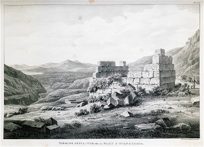 The same sepulchre with the plain & gulf of Krissa - Dodwell Edward - 1834