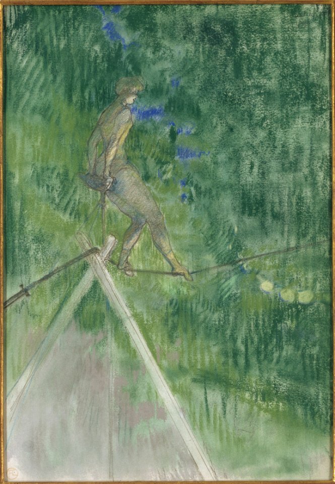 The Rope Dancer (Henri de Toulouse-Lautrec) - Nationalmuseum - 25885