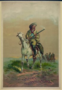 The scout Buffalo Bill. Hon. W.F. Cody - P. Frenzeny ; Forbes Co., Boston & N.Y. LCCN99401036