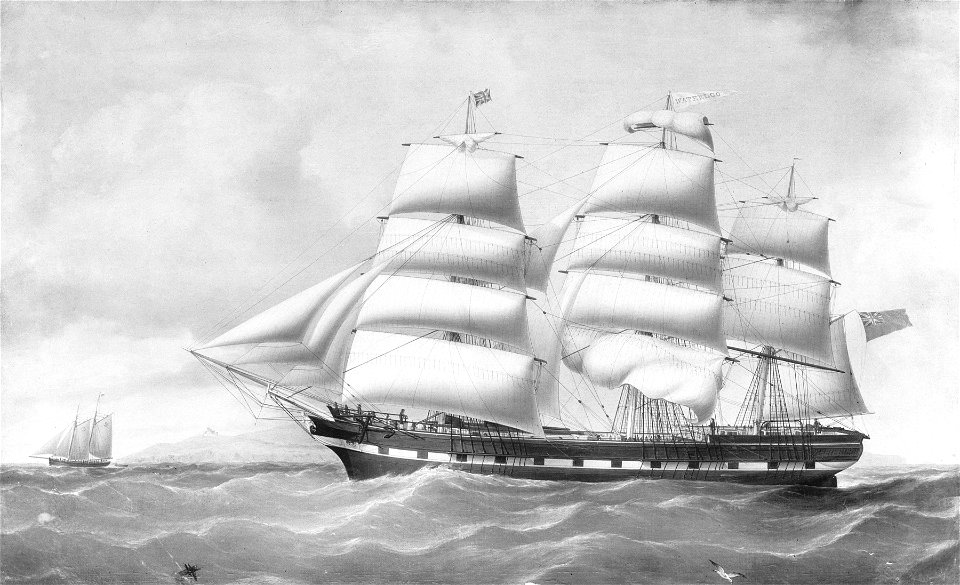 The ship 'Waterloo RMG BHC3712