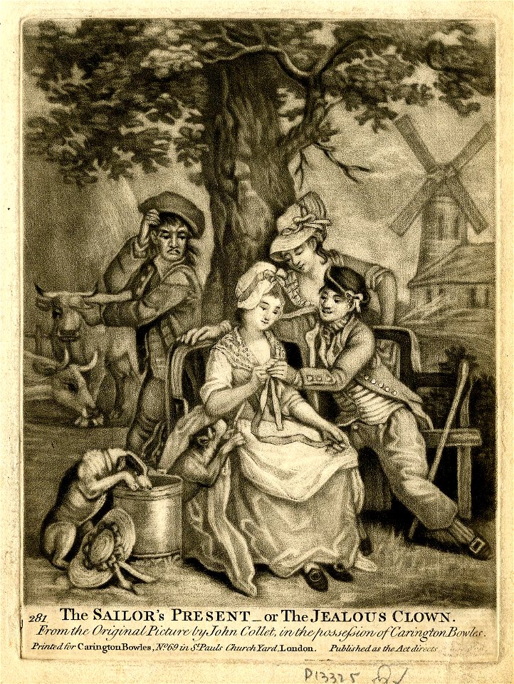 The Sailor's Present - or The Jealous Clown (BM 2010,7081.2071)