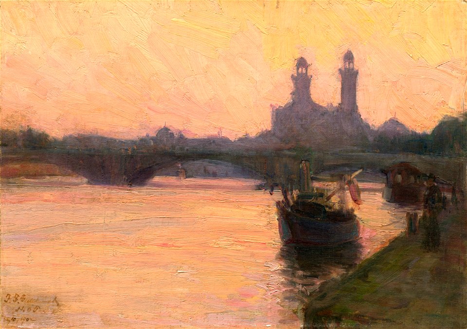 The Seine - Henry Ossawa Tanner