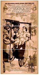 The sensational comedy-drama taken from life, Kidnapped in New York by Howard Hall. LCCN2014637224