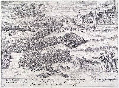 The siege of Dalen on july 22, 1568 (Frans Hogenberg)