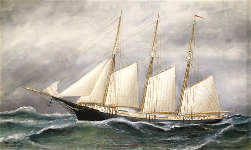 The schooner 'Robert Ingle Carter' RMG BHC3790