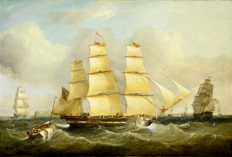 The Ship Morley and Other Vessels RMG BHC3502