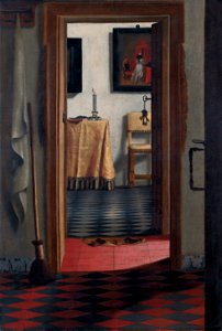 The slippers, by Samuel van Hoogstraten