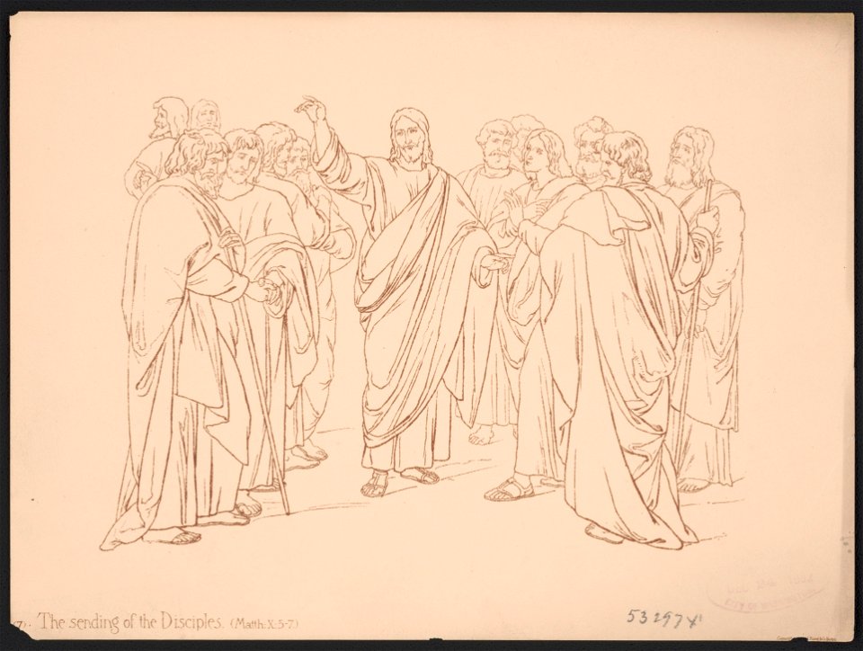 The sending of the disciples (Matth. X-5-7) LCCN2016652372