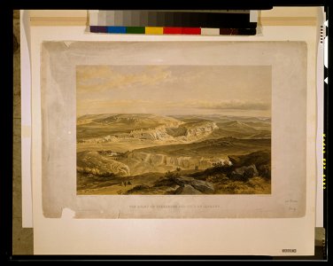 The ruins of Inkermann and city of caverns - W. Simpson, del. ; T. Picken, lith. ; Day & Son, Lithrs. to the Queen. LCCN2002713032